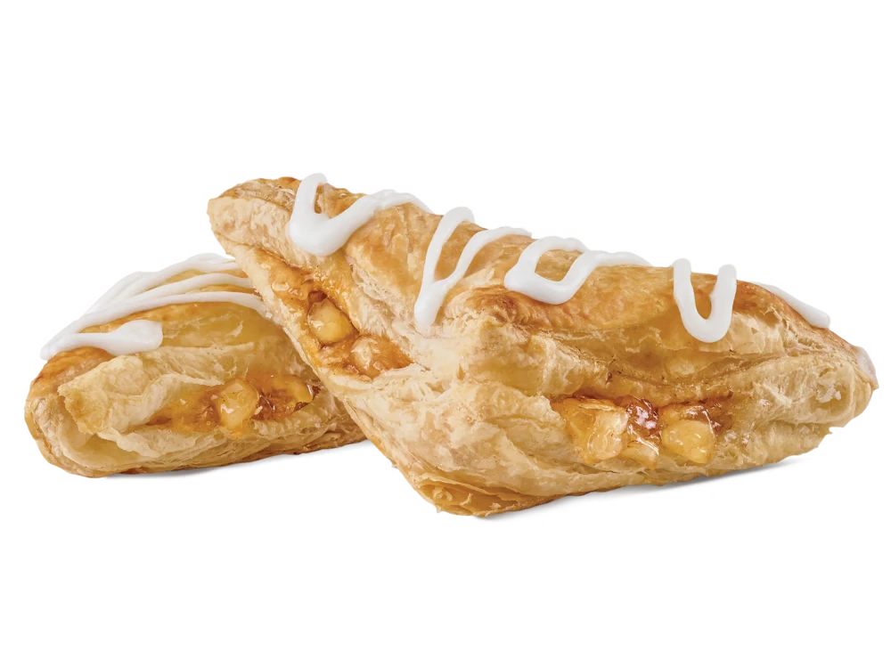 Arby's Apple Turnover with flaky pastry and sweet apple filling.