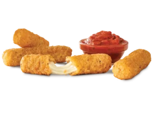 Mozzarella Sticks Arby's Budget Menu